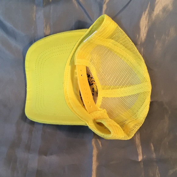 Don’t Tread On Me yellow cap 6 panel mesh back SnapBack hat - Picture 4 of 12